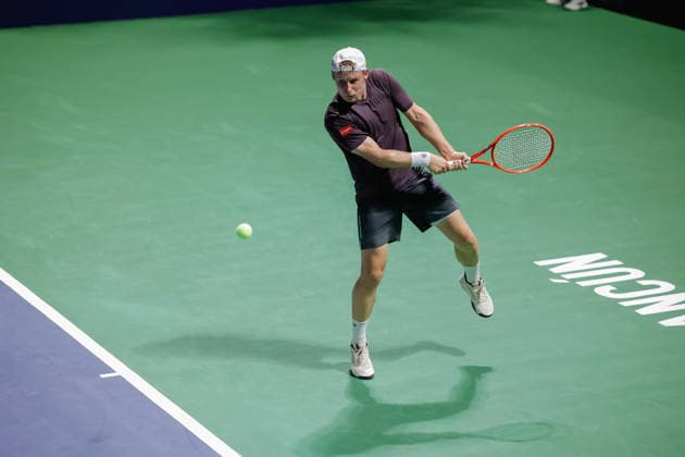 CANCUN COUNTRY OPEN 2026 CANCUN COUNTRY OPEN 2026 GAUTHIER ONCLIN VS ALEJANDRO MORO CANAS 18082026 CANCUN, QUINTANA ROO. Action photo of Gauthier Onclin of Belgium, during game of the Cancun Country Open 2026 Tennis 125 Challenger tournament held at the Cancun Country Club of Cancun, Quintana Roo, Mexico. Foto de accion de Gauthier Onclin de Belgium, durante juego del Cancun Country Open 2026 ATP, Tennis Herren Tennis 125 Challenger que se celebra en el Cancun Country Club de Cancun, Quintana Roo, Mexico. PHOTO BY IMAGENSHOP AGENCIA FOTOGRAFICA CANCUN QUINTANA ROO MEXICO *** CANCUN COUNTRY OPEN 2026 CANCUN COUNTRY OPEN 2026 GAUTHIER ONCLIN VS ALEJANDRO MORO CANAS 08 18 2026 CANCUN, QUINTANA ROO Action photo of Gauthier Onclin of Belgium during a match at the 2026 Cancun Country Open Tennis 125 Challenger tournament held at the Cancun Country Club in Cancun, Quintana Roo, Mexico Action photo of Gauthier Onclin of Belgium, during a match at the 2026 Cancun Country Open ATP Tennis 125 Challenger tournament held at the Cancun Country Club in Cancun, Quintana Roo, Mexico. PHOTO BY IMAGENSHOP PHOTO AGENCY CANCUN, QUINTANA ROO, MEXICO Copyright: xIMAGENSHOPxAGENCIAxFOTOGRAFICAx