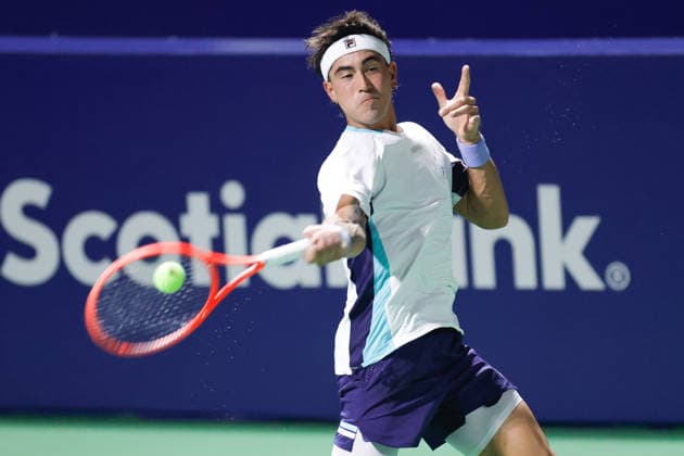 CANCUN COUNTRY OPEN 2026 CANCUN COUNTRY OPEN 2026 PABLO LLAMAS VS FRANCISCO COMESANA 18082026 CANCUN, QUINTANA ROO. Action photo of Francisco Comesana of Argentina, during game of the Cancun Country Open 2026 Tennis 125 Challenger tournament held at the Cancun Country Club of Cancun, Quintana Roo, Mexico. Foto de accion de Francisco Comesana de Argentina, durante juego del Cancun Country Open 2026 ATP125 Challenger que se celebra en el Cancun Country Club de Cancun, Quintana Roo, Mexico. PHOTO BY IMAGENSHOP AGENCIA FOTOGRAFICA CANCUN QUINTANA ROO MEXICO *** CANCUN COUNTRY OPEN 2026 CANCUN COUNTRY OPEN 2026 PABLO LLAMAS VS FRANCISCO COMESANA 08 18 2026 CANCUN, QUINTANA ROO Action photo of Francisco Comesana of Argentina during a match at the 2026 Cancun Country Open Tennis 125 Challenger tournament held at the Cancun Country Club in Cancun, Quintana Roo, Mexico Action photo of Francisco Comesana of Argentina, during a match at the 2026 Cancun Country Open ATP125 Challenger tournament held at the Cancun Country Club in Cancun, Quintana Roo, Mexico. PHOTO BY IMAGENSHOP PHOTO AGENCY CANCUN, QUINTANA ROO, MEXICO Copyright: xIMAGENSHOPxAGENCIAxFOTOGRAFICAx
