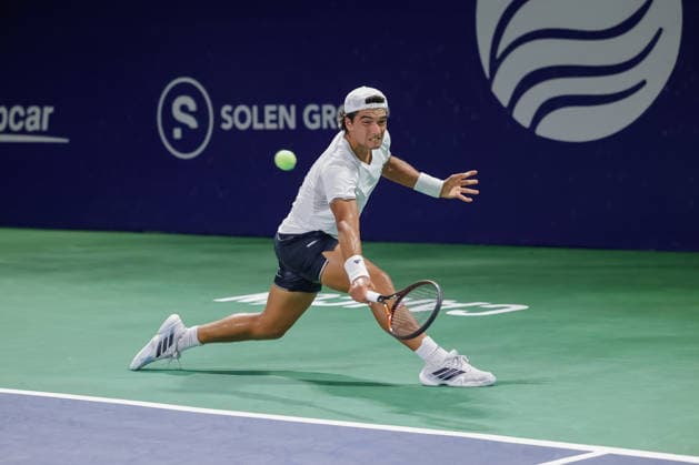 CANCUN COUNTRY OPEN 2026 CANCUN COUNTRY OPEN 2026 HENRIQUE ROCHA VS SEONGCHAN HONG 18082026 CANCUN, QUINTANA ROO. Action photo of Henrique Rocha of Portugal, during game of the Cancun Country Open 2026 Tennis 125 Challenger tournament held at the Cancun Country Club of Cancun, Quintana Roo, Mexico. Foto de accion de Henrique Rocha de Portugal, durante juego del Cancun Country Open 2026 ATP, Tennis Herren Tennis 125 Challenger que se celebra en el Cancun Country Club de Cancun, Quintana Roo, Mexico. PHOTO BY IMAGENSHOP AGENCIA FOTOGRAFICA CANCUN QUINTANA ROO MEXICO *** CANCUN COUNTRY OPEN 2026 CANCUN COUNTRY OPEN 2026 HENRIQUE ROCHA VS. SEONGCHAN HONG 08 18 2026 CANCUN, QUINTANA ROO Action photo of Henrique Rocha of Portugal during a match at the 2026 Cancun Country Open Tennis 125 Challenger tournament held at the Cancun Country Club in Cancun, Quintana Roo, Mexico Action photo of Henrique Rocha of Portugal, during a match at the 2026 Cancun Country Open ATP Tennis 125 Challenger tournament held at the Cancun Country Club in Cancun, Quintana Roo, Mexico. PHOTO BY IMAGENSHOP PHOTO AGENCY CANCUN, QUINTANA ROO, MEXICO Copyright: xIMAGENSHOPxAGENCIAxFOTOGRAFICAx