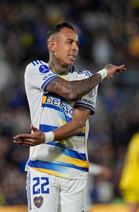 Sebastian Villa - Deportivo Recoleta vs Boca Juniors - Copa Sudamericana 2026 - Octavos de final - Vuelta - 18 de agosto de 2026 - Estadio Defensores del Chaco - Asuncion, Paraguay - Foto: Javier Garcia Martino - Prensa CABJ - *** Sebastian Villa, Deportivo Recoleta vs. Boca Juniors, 2026 Copa Sudamericana, Round of 16, Second Leg, August 18, 2026, Defensores del Chaco Stadium, Asunción, Paraguay. Photo by Javier Garcia Martino, CABJ Press