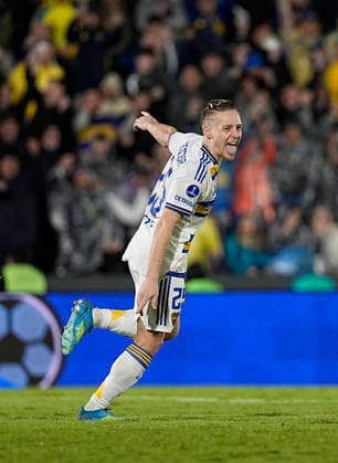 Santiago Ascacibar - Deportivo Recoleta vs Boca Juniors - Copa Sudamericana 2026 - Octavos de final - Vuelta - 18 de agosto de 2026 - Estadio Defensores del Chaco - Asuncion, Paraguay - Foto: Javier Garcia Martino - Prensa CABJ - *** Santiago Ascacibar, Deportivo Recoleta vs. Boca Juniors, 2026 Copa Sudamericana, Round of 16, Second Leg, August 18, 2026, Defensores del Chaco Stadium, Asunción, Paraguay. Photo by Javier Garcia Martino, CABJ Press