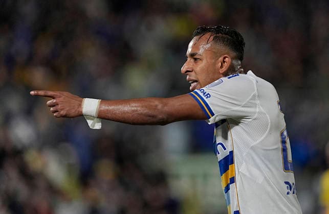 Sebastian Villa - Deportivo Recoleta vs Boca Juniors - Copa Sudamericana 2026 - Octavos de final - Vuelta - 18 de agosto de 2026 - Estadio Defensores del Chaco - Asuncion, Paraguay - Foto: Javier Garcia Martino - Prensa CABJ - *** Sebastian Villa, Deportivo Recoleta vs. Boca Juniors, 2026 Copa Sudamericana, Round of 16, Second Leg, August 18, 2026, Defensores del Chaco Stadium, Asunción, Paraguay. Photo by Javier Garcia Martino, CABJ Press