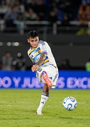 Milton DElgado - Deportivo Recoleta vs Boca Juniors - Copa Sudamericana 2026 - Octavos de final - Vuelta - 18 de agosto de 2026 - Estadio Defensores del Chaco - Asuncion, Paraguay - Foto: Javier Garcia Martino - Prensa CABJ - *** Milton Delgado, Recoleta vs. Boca Juniors, 2026 Copa Sudamericana, Round of 16, Second Leg, August 18, 2026, Defensores del Chaco Stadium, Asunción, Paraguay. Photo by Javier Garcia Martino, CABJ Press