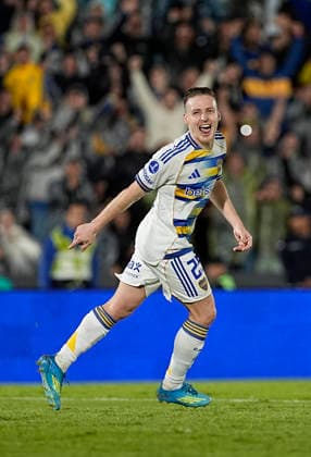 Santiago Ascacibar - Deportivo Recoleta vs Boca Juniors - Copa Sudamericana 2026 - Octavos de final - Vuelta - 18 de agosto de 2026 - Estadio Defensores del Chaco - Asuncion, Paraguay - Foto: Javier Garcia Martino - Prensa CABJ - *** Santiago Ascacibar, Deportivo Recoleta vs. Boca Juniors, 2026 Copa Sudamericana, Round of 16, Second Leg, August 18, 2026, Defensores del Chaco Stadium, Asunción, Paraguay. Photo by Javier Garcia Martino, CABJ Press