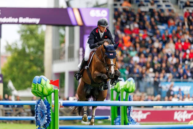 AACHEN - FEI World Championships 2026, AACHEN - FEI World Championships 2026 MAHER Ben (GBR), Point Break FEI Jumping World Championship, WM, Weltmeisterschaft First Competition Team & Individual Qualifier Speed competition Zeitspringen Aachen, Reitstadion Soers 19. August 2026 - *** AACHEN FEI World Championships 2026, AACHEN FEI World Championships 2026 MAHER Ben GBR, Point Break FEI Jumping World Championship First Competition Team Individual Qualifier Speed Competition Time Jumping Aachen, Soers Equestrian Stadium, August 19, 2026
