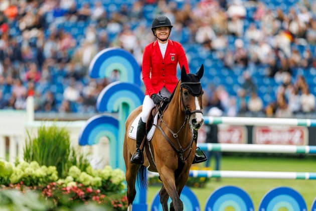 AACHEN - FEI World Championships 2026, AACHEN - FEI World Championships 2026 HINNERS Sophie (GER), Iron Dames Singclair FEI Jumping World Championship, WM, Weltmeisterschaft First Competition Team & Individual Qualifier Speed competition Zeitspringen Aachen, Reitstadion Soers 19. August 2026 - *** AACHEN FEI World Championships 2026, AACHEN FEI World Championships 2026 HINNERS Sophie GER, Iron Dames Singclair FEI Jumping World Championship First Competition Team Individual Qualifier Speed Competition Time Jumping Aachen, Reitstadion Soers, August 19, 2026