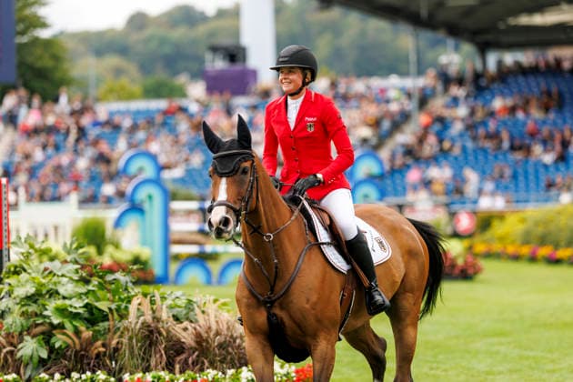 AACHEN - FEI World Championships 2026, AACHEN - FEI World Championships 2026 HINNERS Sophie (GER), Iron Dames Singclair FEI Jumping World Championship, WM, Weltmeisterschaft First Competition Team & Individual Qualifier Speed competition Zeitspringen Aachen, Reitstadion Soers 19. August 2026 - *** Aachen FEI World Championships 2026, Aachen FEI World Championships 2026 Sophie Hinners (GER), Iron Dames Singclair FEI Jumping World Championship First Competition Team Individual Qualifier Speed Competition Time Jumping Aachen, Soers Equestrian Stadium, August 19, 2026
