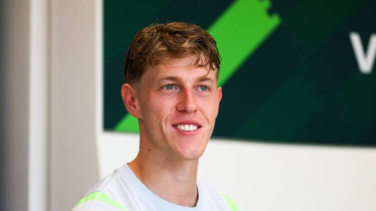 VfL Training Wolfsburg, 19.08.2026, Fußball, Herren, Saison 2026 2027, 2. BL, VfL Wolfsburg, Training. Neuzugang Alexander Bernhardsson (VfL Wolfsburg) Niedersachsen Deutschland *** VfL Wolfsburg Training, August 19, 2026, Soccer, Men s, 2026–2027 Season, 2. Bundesliga, VfL Wolfsburg, Training Session with New Signing Alexander Bernhardsson, VfL Wolfsburg, Lower Saxony, Germany