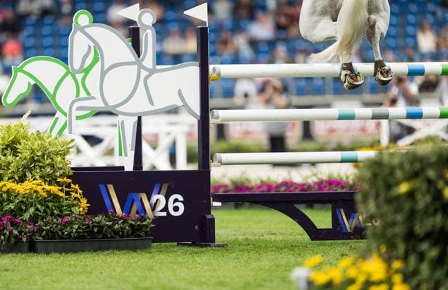 260819 Horse hooves in the team and individual jumping qualifier round one during day 9 of the 2026 FEI World Championships on August 19, 2026 in Aachen. Photo: Emma Wallskog BILDBYRAN kod EW EW0689 ridsport equestrian rid-vm 2026 2026 fei world championships bbeng ridsport-vm hoppning jumping genre grass gräs *** August 19, 2026: Horse hooves during the first round of the team and individual jumping qualifiers on Day 9 of the 2026 FEI World Championships, 2026 in Aachen. Photo: Emma Wallskog. BILDBYRAN code EW EW0689. equestrian sports, 2026 World Championships, 2026 FEI World Championships, BBENG, equestrian World Championships, show jumping, genre: grass  Copyright: EMMAxWALLSKOG BB260819EW076