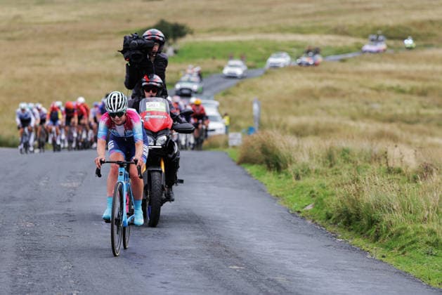 2026 Lloyds Tour of Britain Women Picture by Alex Whitehead SWpix.com - 19 08 2026 - Cycling - UCI Women s World Tour - 2026 Lloyds Tour of Britain Women - Stage 1: Cockermouth to Cockermouth (158.9km) - Arabella Blackburn (Handsling Alba Development Road Team) Liverpool England Copyright: x xSWpix.comx(t axPhotographyxHubxLtd)xAlexxWhitehead SWpix.comx SWP-3030-18137
