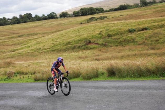 2026 Lloyds Tour of Britain Women Picture by Alex Whitehead SWpix.com - 19 08 2026 - Cycling - UCI Women s World Tour - 2026 Lloyds Tour of Britain Women - Stage 1: Cockermouth to Cockermouth (158.9km) - Audrey De Keersmaeker (Team Picnic PostNL) Liverpool England Copyright: x xSWpix.comx(t axPhotographyxHubxLtd)xAlexxWhitehead SWpix.comx SWP-3030-18142