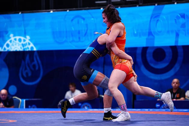 U20 World Championships 65kg WW - Saga Linnea Svensson (SWE) df. Konstantsiia Sarbaieva (UKR) *** U20 World Championships, 65 kg, WW: Saga Linnea Svensson (SWE) def. Konstantsiia Sarbaieva (UKR) Copyright: xKadirxCaliskanx 776545139