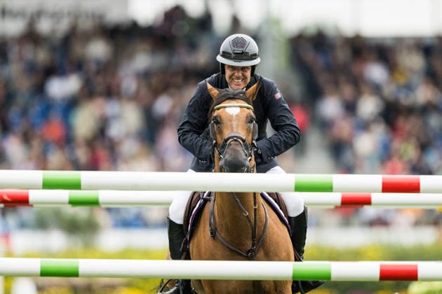 260819 Geir Gulliksen of Norway with horse Island compete in the team and individual jumping qualifier round one during day 9 of the 2026 FEI World Championships on August 19, 2026 in Aachen. Photo: Emma Wallskog BILDBYRAN kod EW EW0689 ridsport equestrian rid-vm 2026 2026 fei world championships bbeng ridsport-vm hoppning jumping norge *** August 19, 2026: Geir Gulliksen of Norway, riding Island, competes in the first round of the team and individual show jumping qualifiers on Day 9 of the 2026 FEI World Championships on August 19, 2026 in Aachen. Photo: Emma Wallskog, BILDBYRAN, code EW EW0689. equestrian sports, 2026 World Championships, 2026 FEI World Championships, BBENG, equestrian sports, World Championships, show jumping, Norway  Copyright: EMMAxWALLSKOG BB260819EW099