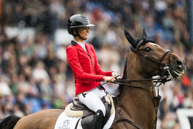 260819 Caroline Rehoff Pedersen of Denmark with horse Polonis L compete in the team and individual jumping qualifier round one during day 9 of the 2026 FEI World Championships on August 19, 2026 in Aachen. Photo: Emma Wallskog BILDBYRAN kod EW EW0689 ridsport equestrian rid-vm 2026 2026 fei world championships bbeng ridsport-vm hoppning jumping *** August 19, 2026: Caroline Rehoff Pedersen of Denmark, riding Polonis L, competes in the first round of the team and individual show jumping qualifiers on Day 9 of the 2026 FEI World Championships in Aachen. 2026 in Aachen. Photo by Emma Wallskog. BILDBYRAN code EW EW0689 equestrian sports 2026 World Championships 2026 FEI World Championships BBENG equestrian sports World Championships show jumping  Copyright: EMMAxWALLSKOG BB260819EW106