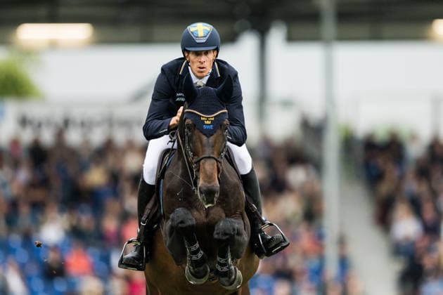 260819 Henrik von Eckermann of Sweden with horse Minute Man compete in the team and individual jumping qualifier round one during day 9 of the 2026 FEI World Championships on August 19, 2026 in Aachen. Photo: Emma Wallskog BILDBYRAN kod EW EW0689 ridsport equestrian rid-vm 2026 2026 fei world championships bbeng ridsport-vm hoppning jumping sverige *** August 19, 2026: Henrik von Eckermann of Sweden, riding Minute Man, competes in the first round of the team and individual show jumping qualifiers on Day 9 of the 2026 FEI World Championships, 2026 in Aachen. Photo by Emma Wallskog, BILDBYRAN, code EW EW0689. equestrian sports, 2026 World Championships, 2026 FEI World Championships, BBENG, equestrian sports, World Championships, show jumping, Sweden  Copyright: EMMAxWALLSKOG BB260819EW123
