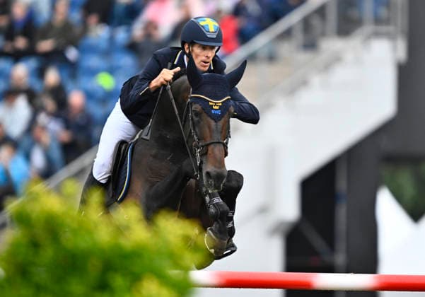 AACHEN, GERMANY 20260819 Henrik von Eckermann on the horse Minute Man at Wednesday s show jumping, team competition, during the Equestrian World Championships in Aachen. *** The image is included in the SPORTS PACKAGE. For others PAID IMAGE ** AACHEN GERMANY x10050x *** AACHEN, GERMANY 20260819 Henrik von Eckermann riding Minute Man at Wednesday’s show jumping team competition during the World Equestrian Games in Aachen *** The image is included in the SPORTS PACKAGE. For others: PAID IMAGE ** AACHEN, GERMANY x10050x  Copyright: xPontusxLundahl TTx EQUESTRIAN WORLD CHAMPIONSHIP 2026