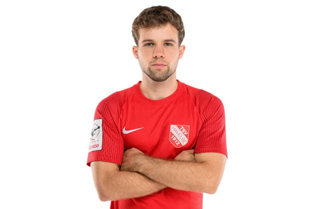 Tim Mueller, DFB 3. Liga 2026 2027, TSV Havelse 1912 e.V., Media Day, 23.07.2026, Foto: Socrates Tassos picture-alliance DFB TSV Havelse 1912 2026 Studio Portraits *** Tim Mueller, DFB 3rd League 2026–2027, TSV Havelse 1912 e.V., Media Day, July 23, 2026, Photo: Socrates Tassos, picture alliance, DFB, TSV Havelse 1912, 2026, Studio Portraits