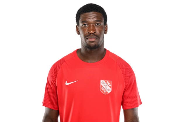 Kwasi Okyere Wriedt, DFB 3. Liga 2026 2027, TSV Havelse 1912 e.V., Media Day, 23.07.2026, Foto: Socrates Tassos picture-alliance DFB TSV Havelse 1912 2026 Studio Portraits *** Kwasi Okyere Wriedt, DFB 3rd Division 2026–2027, TSV Havelse 1912 e.V., Media Day, July 23, 2026, Photo by Socrates Tassos, picture alliance, DFB, TSV Havelse 1912, 2026, Studio Portraits