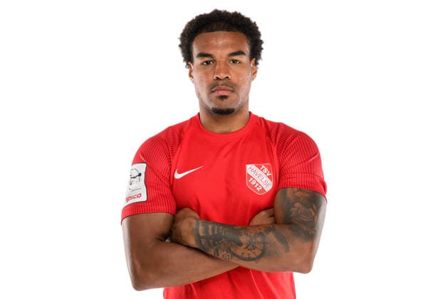 Eric Voufack, DFB 3. Liga 2026 2027, TSV Havelse 1912 e.V., Media Day, 23.07.2026, Foto: Socrates Tassos picture-alliance DFB TSV Havelse 1912 2026 Studio Portraits *** Eric Voufack, DFB 3rd Division 2026–2027, TSV Havelse 1912 e.V., Media Day, July 23, 2026, Photo by Socrates Tassos, picture alliance, DFB, TSV Havelse 1912, 2026, Studio Portraits