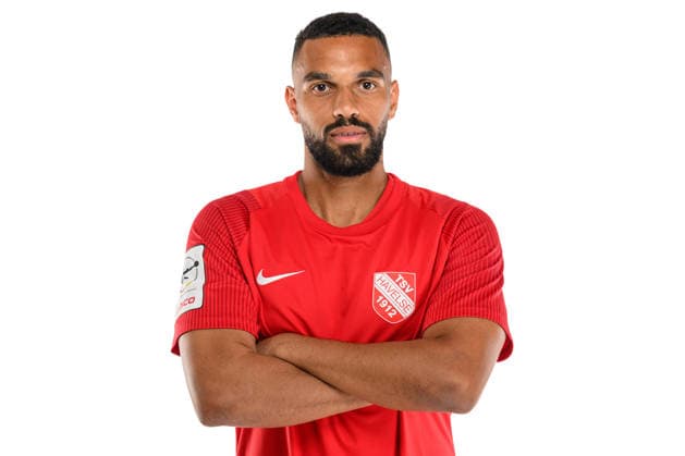 Jesse Tugbenyo, DFB 3. Liga 2026 2027, TSV Havelse 1912 e.V., Media Day, 23.07.2026, Foto: Socrates Tassos picture-alliance DFB TSV Havelse 1912 2026 Studio Portraits *** Jesse Tugbenyo, DFB 3rd Division 2026–2027, TSV Havelse 1912 e.V., Media Day, July 23, 2026, Photo by Socrates Tassos, picture alliance, DFB, TSV Havelse 1912, 2026, Studio Portraits