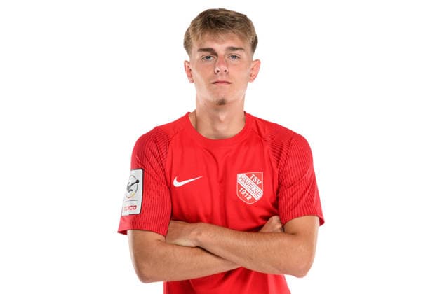Leon Svitek, DFB 3. Liga 2026 2027, TSV Havelse 1912 e.V., Media Day, 23.07.2026, Foto: Socrates Tassos picture-alliance DFB TSV Havelse 1912 2026 Studio Portraits *** Leon Svitek, DFB 3rd Division 2026–2027, TSV Havelse 1912 e.V., Media Day, July 23, 2026, Photo by Socrates Tassos, picture alliance, DFB, TSV Havelse 1912, 2026, Studio Portraits
