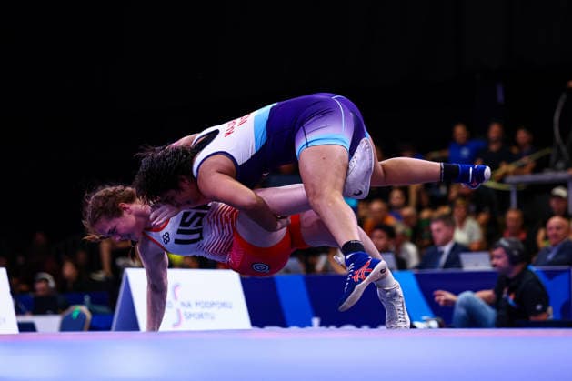 U20 World Championships 76kg WW - Kajal Kajal (IND) df. Piper Meredith Fowler (USA) *** U20 World Championships, 76 kg, Women s Weight Class: Kajal Kajal (IND) vs. Piper Meredith Fowler (USA) Copyright: xKadirxCaliskanx 776545139