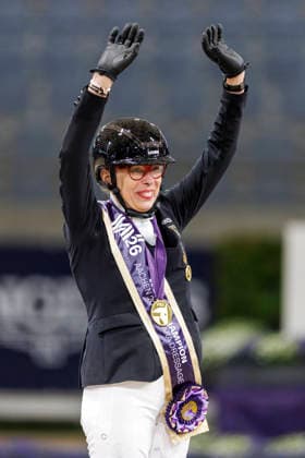 AACHEN - FEI World Championships 2026, AACHEN - FEI World Championships 2026 DRESING Heidemarie (GER), Poesie 143 Medal ceremony Medaillenvergabe FEI Para Dressage World Championship, WM, Weltmeisterschaft Grade II Para Grand Prix A Individual Final & First Individual Qualifier for the Grand Prix Freestyle Aachen, Reitstadion Soers 19. August 2026 - *** AACHEN FEI World Championships 2026, AACHEN FEI World Championships 2026 DRESING Heidemarie GER, Poesie 143 Medal Ceremony FEI Para Dressage World Championship Grade II Para Grand Prix A Individual Final First Individual Qualifier for the Grand Prix Freestyle Aachen, Reitstadion Soers, August 19, 2026