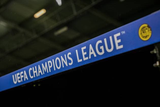 NIJMEGEN , 19-08-2026 , Stadium De Goffert , season 2026 2027 , UEFA Champions League play-offs 1st leg football , match between NEC Nijmegen and Bodo Glimt , picture shows Champions League expressions in the dugout NEC - Bodo Glimt  x205851142x Copyright: