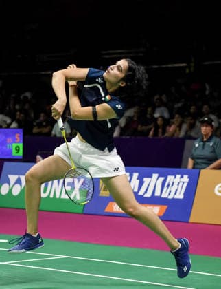 BWF World Championship, WM, Weltmeisterschaft 2026, India vs Canada, women s singles New Delhi, Aug 19 (ANI): India s Unnati Hooda in action during the women s singles Round of 32 match against Canada™s Michelle LI at the BWF World Championship 2026 at Indira Gandhi Indoor Stadium, in New Delhi on Wednesday. NEW DELHI Delhi India Copyright: xANIx ANI_20260819318