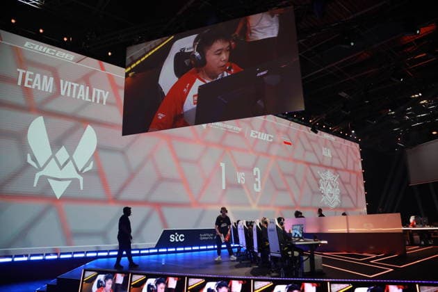 Esports World Cup 2026 in Paris PARIS, FRANCE - AUGUST 19: Visitors and esports fans attend the Esports World Cup 2026 at Paris Expo Porte de Versailles in Paris, France. The event brings together players and teams from around the world for competitions in different video games. Mohamad Salaheldin Abdelghani Alsayed Anadolu Paris France. Editorial use only. Please get in touch for any other usage.  Copyright: x2026xAnadoluxMohamadxSalaheldinxAbdelghanixAlsayedx
