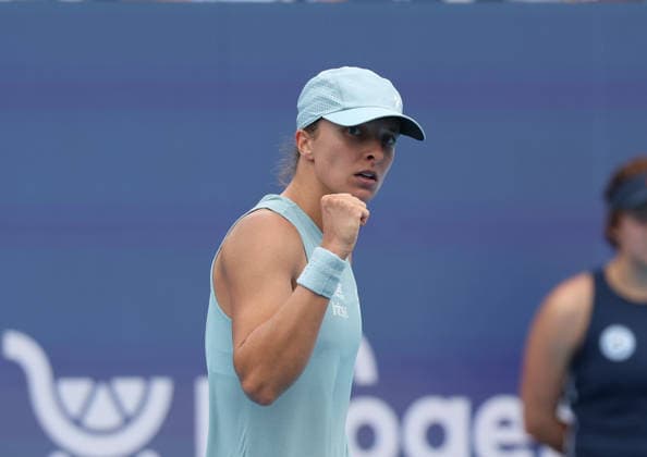 August 19, 2026, Mason, Ohio, USA: IGA SWIATEK of Poland after the match against D. Parry of France in the fourth round of tennis tournament WTA, Tennis Damen 1000 Cincinnati Open in Mason, USA. Swiatek won 6:3, 6:3. Mason USA - ZUMAc278 20260819_zsp_c278_002 Copyright: xMarcinxCholewinskix