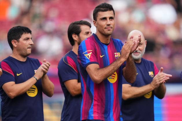 ESP: FC Barcelona, Barca - Al Ahly FC. Joan Gamper Trophy. Rodrigo Rodri Hernandez of FC Barcelona during the Joan Gamper Trophy match between FC Barcelona and Al Ahly FC played at Spotify Camp Nou Stadium on 19 Aug 2026 in Barcelona, Spain. kpng Copyright: xBaguxBlancox xPRESSINPHOTOx PS_2627_BAL_ALH_518