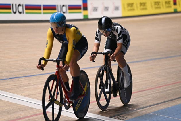 2026 UCI Junior Track World Championships Picture by Mathew Wells SWpix.com - 19 08 2026 - Cycling - 2026 UCI Junior Track World Championships - Heusden-Zolder, Flanders, Belgium - Women Scratch Race Final - Mia Pepper of New Zealand Copyright: x xSWpix.comx(t axPhotographyxHubxLtd)xMathewxWells SWpix.comx SWP-3030-18211