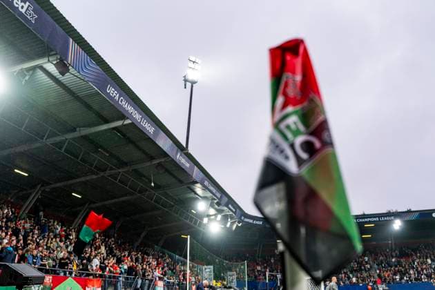 NIJMEGEN - Champions League in Nijmegen tijdens de UEFA Champions League wedstrijd tussen N.E.C. en FC Bodo Glimt in Gofferpark op 19 augustus 2026 in Nijmegen, Nederland. - *** NIJMEGEN Champions League in Nijmegen during the UEFA Champions League match between NEC and FC Bodo Glimt at Gofferpark on August 19, 2026, in Nijmegen, the Netherlands
