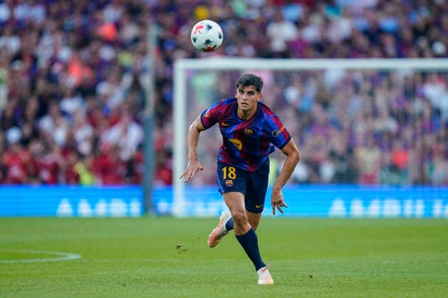 ESP: FC Barcelona, Barca - Al Ahly FC. Joan Gamper Trophy. Gerard Martin of FC Barcelona during the Joan Gamper Trophy match between FC Barcelona and Al Ahly FC played at Spotify Camp Nou Stadium on 19 Aug 2026 in Barcelona, Spain. kpng Copyright: xSergioxRuizx xPRESSINPHOTOx PS_2627_BAR_AHL_010