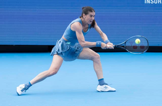 August 19, 2026: Sorana Christea (ROU) loses to Jessica Pegula (USA) at the Cincinnati Open being played at Lindner Family Tennis Center in Mason, Ohio, {USA} Ã‚ Tennisclix Cal Media CSM Mason USA - ZUMAc04_ 20260819_zma_c04_042 Copyright: xLesliexBillmanx