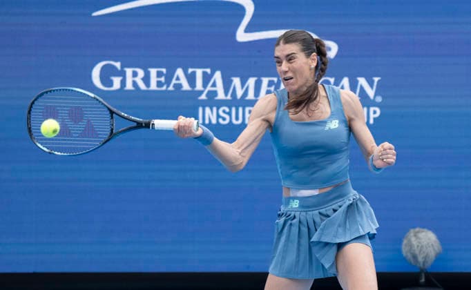 TENNIS 2026: Cincinnati Open Aug. 26 August 19, 2026: Sorana Christea (ROU) loses to Jessica Pegula (USA) at the Cincinnati Open being played at Lindner Family Tennis Center in Mason, Ohio, {USA} Ã‚ÂLeslie Billman Tennisclix Cal Media CSM (Credit Image: Â Leslie Billman Cal Sport Media) Mason Ohio USA EDITORIAL USE ONLY Copyright: xx ZUMA-20260819_zma_c04_033.jpg LesliexBillmanx csmphotothree512821