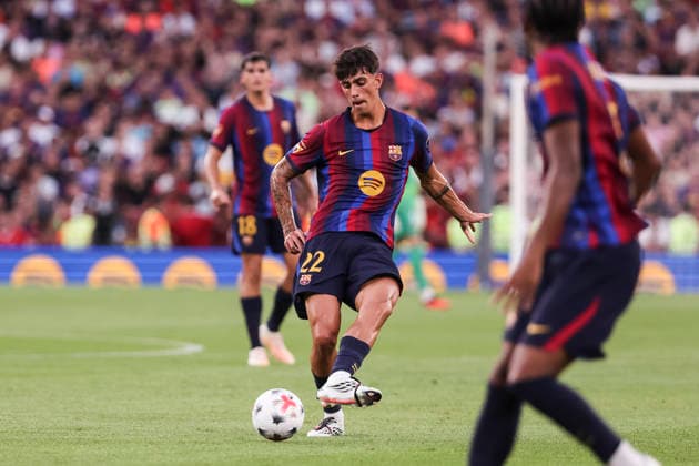 August 19, 2026, Barcelona, Barcelona, SPAIN: Marc Bernal of FC Barcelona, Barca in action during the Joan Gamper Trophy, football match played between FC Barcelona and Al-Ahly FC at Spotify Camp Nou stadium on August 19, 2026 in Barcelona, Spain. Barcelona SPAIN - ZUMAa181 20260819_zaa_a181_047 Copyright: xJavierxBorregox