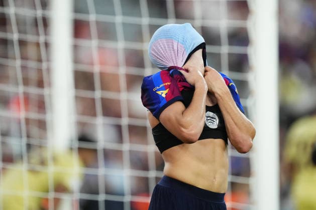 FC Barcelona, Barca v Al Ahly - Joan Gamper Trophy BARCELONA, SPAIN - AUGUST 19: Fermin Lopez central midfield of Barcelona and Spain reacts during the Joan Gamper Trophy between FC Barcelona&nbsp;and Al Ahly SC at Spotify Camp Nou on August 19, 2026 in Barcelona, Spain. Jose Hernandez Anadolu Barcelona Spain. Editorial use only. Please get in touch for any other usage.  Copyright: x2026xAnadoluxJosexHernandezx