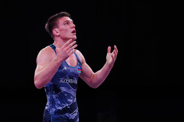 U20 World Championships 82kg GR - Elmin Aliyev (AZE) *** U20 World Championships, 82 kg Greco-Roman: Elmin Aliyev (AZE) Copyright: xKostadinxAndonovx