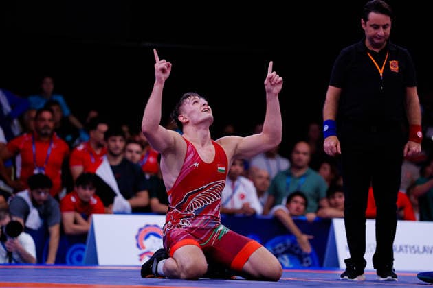 U20 World Championships 82kg GR - Szabolcs Istvan Szinay (HUN) *** U20 World Championships, 82 kg, Greco-Roman: Szabolcs Istvan Szinay (HUN) Copyright: xKostadinxAndonovx