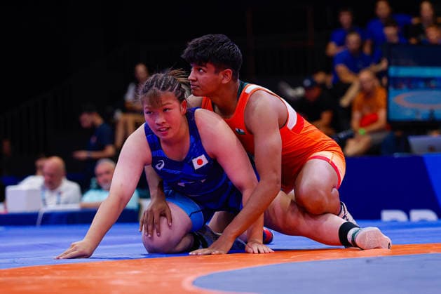 U20 World Championships 72kg WW - Chisato Yoshida (JPN) df. Tanu Sharma (IND) *** U20 World Championships, 72 kg Women s Weight Class: Chisato Yoshida (JPN) defeated Tanu Sharma (IND) Copyright: xKostadinxAndonovx