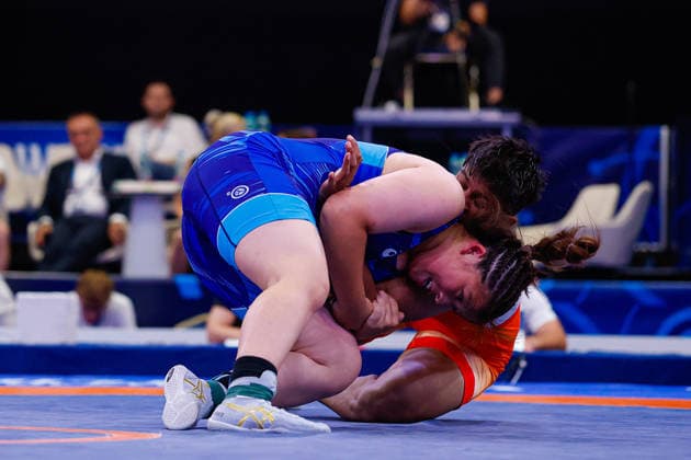 U20 World Championships 72kg WW - Chisato Yoshida (JPN) df. Tanu Sharma (IND) *** U20 World Championships, 72 kg Women s Weight Class: Chisato Yoshida (JPN) defeated Tanu Sharma (IND) Copyright: xKostadinxAndonovx