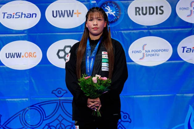 U20 World Championships Podium 72kg WW - Gold: Chisato Yoshida (JPN) *** U20 World Championships Podium, 72kg Open Weight, Gold: Chisato Yoshida (JPN) Copyright: xKostadinxAndonovx