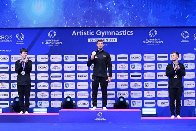OTHER - Gymnastics - European Men s Artistic Gymnastics Championships Photo by IPA ABACAPRESS.COM87622324 - ECH Mag photographed at Zagreb Arena, Zagreb, on August 19, 2026, by Filippo Tomasi Photography during the European Men s Artistic Gymnastics Championships, Gymnastics in Zagreb, Croatia, August 19, 2026 Zagreb Croatia  Copyright: xIPAxSport ABACAx