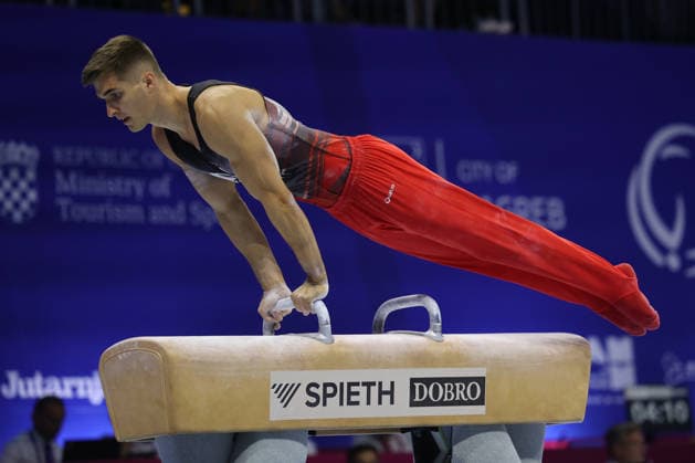 Zagreb, 19.08.2026. - 37TH EUROPEAN MEN™S ARTISTIC GYMNASTICS Men s Artistic Gymnastics Qualification SENIORS 661 LANGENEGGER Florian (SUI) 37th European Men™s Artistic Gymnastics  20AG1405.JPG