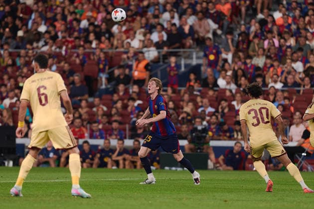 ESP: La Festa del Gamper Estrella Damm FC Barcelona, Barca v Al-Ahly Anthony Gordon of FC Barcelona during friendly match Joan Gamper Trophy 2026 La Festa del Gamper Estrella Damm FC Barcelona v Al-Ahly played at Spotify Camp Nou Stadium in Barcelona on August 19th, 2026 in Spain Barcelona Spain Futbol *** ESP La Festa del Gamper Estrella Damm: FC Barcelona vs. Al Ahly. Anthony Gordon of FC Barcelona during the 2026 Joan Gamper Trophy friendly match. La Festa del Gamper Estrella Damm: FC Barcelona vs. Al Ahly was played at Spotify Camp Nou Stadium in Barcelona on August 19, 2026, in Spain. Barcelona, Spain. Soccer Copyright: xGerardxFrancox xAgenciaxLOFx