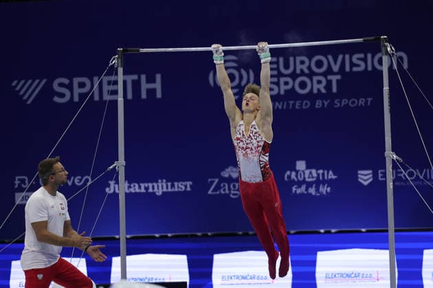 Zagreb, 19.08.2026. - 37TH EUROPEAN MEN™S ARTISTIC GYMNASTICS Men s Artistic Gymnastics Qualification SENIORS 638 GARNCZAREK Kacper (POL) 37th European Men™s Artistic Gymnastics  20AG1815.JPG