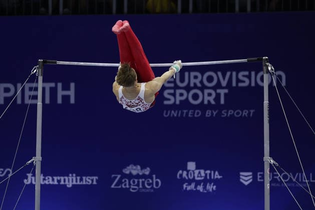 Zagreb, 19.08.2026. - 37TH EUROPEAN MEN™S ARTISTIC GYMNASTICS Men s Artistic Gymnastics Qualification SENIORS 638 GARNCZAREK Kacper (POL) 37th European Men™s Artistic Gymnastics  20AG1838.JPG