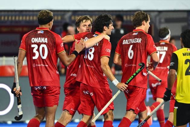 Belgium v Malaysia - FIH Hockey World Cup 2026 WAVRE, BELGIUM - AUGUST 19 : Boon Tom of Belgium during the FIH Hockey World Cup 2026 M20 first phase group pool B match between Belgium and Malaysia on August 19, 2026 in Wavre, Belgium, 19 08 2026 Wavre Belgium  Copyright: xVincentxKalutx
